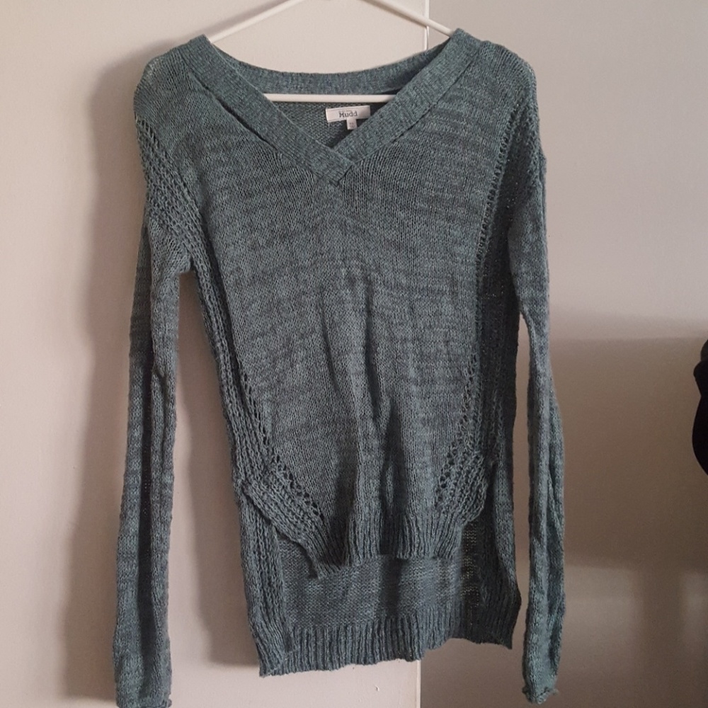 Green sweater